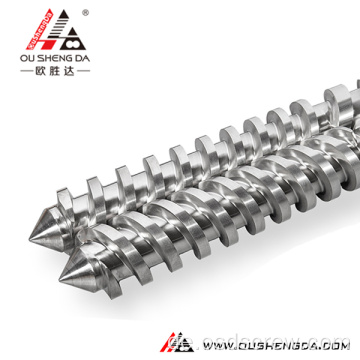 Zhoushan Hersteller Extruder Zwillings-Parallelschneckenzylinder / Bimetall-Schneckenzylinder